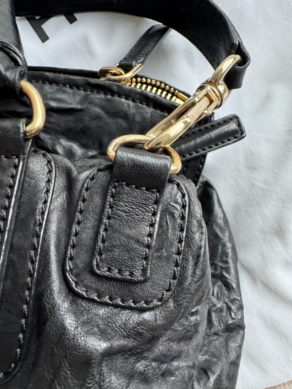 Givenchy Pandora Bag Black with strap - Picture 9 of 16